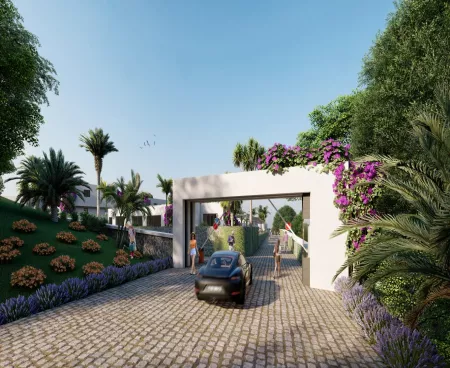 Mugla Bodrum ; Garden Villas for Sale from the Project