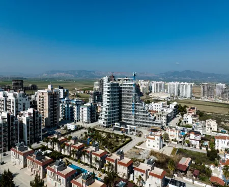 Luxury flats ready for occupation in Iskele, North Cyprus